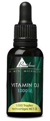 Vitamin D3 1.000 I.E. Tropfen (30 ml) nach Dr. med. Michalzik - von BIOTIKON 