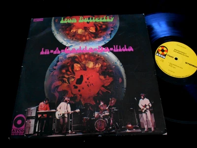 IRON BUTTERFLY/IN A GADDA DA VIDA/ATCO/GERMAN PRESS LP - Photo 1/2
