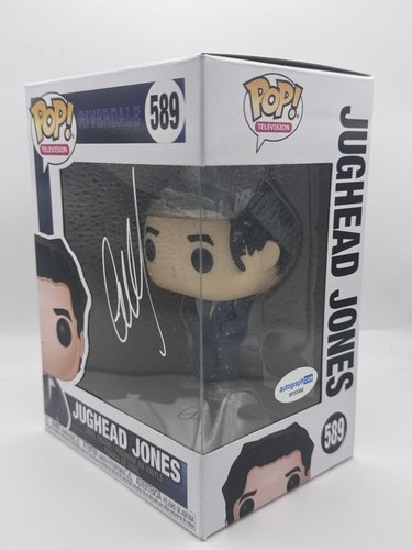 Cole Sprouse "Riverdale" AUTOGRAPH Signed 'Jughead Jones' 589 Funko Pop ACOA - Picture 2 of 5