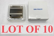 Supermicro SNK-P0037P 1U Passive CPU Heat Sink Socket LGA1366 Lot 10 NEW