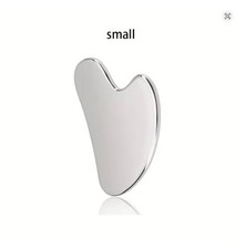 High-Quality Thick Stainless Steel Gua Sha Tool Durable Face Body Scraper 1PCS