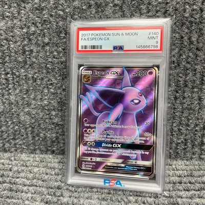 PSA 9 MINT Espeon GX 140/149 Full Art 2017 Pokmon Sun & Moon Base Pokemon Card | eBay PSA 9 MINT Espeon GX 140/149 Full Art 2017 Pokmon Sun & Moon Base Pokemon Card | eBay