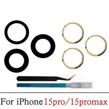 Back Camera Glass Lens Replacement for iPhone 13 Pro Max with Adhesive Repair Ki