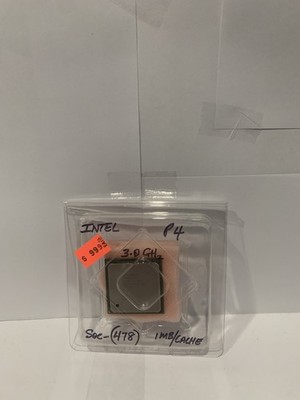 Intel Pentium 4 CPU 3.0GHz Socket 478 1MB L2 Cache Single-Core