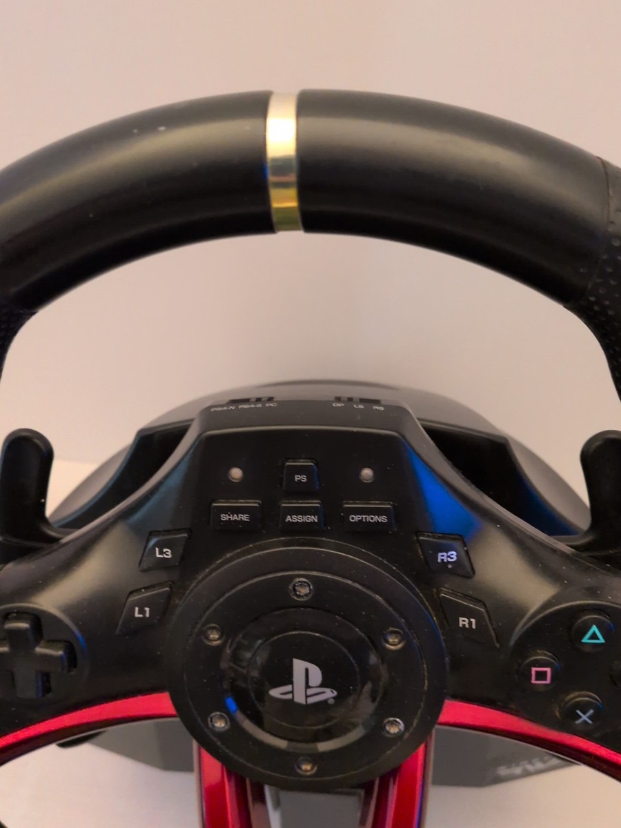 HORI Racing Wheel Apex RWA - Black Red Wheel Only Powers On
