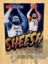 2023-24 Panini NBA Hoops LeBron James SHEESH Insert #17 Los Angeles Lakers