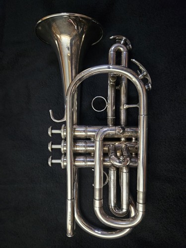 Yamaha Ycr-6330S Cornet With Case Silverplated
