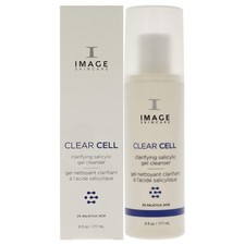 3 Pack Clear Cell Clarifying Salicylic Gel Cleanser by Image for Unisex - 6 oz