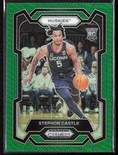 2024 Prizm Draft Picks Stephon Castle Rookie Green Prizm UCONN
