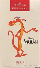 2023 Hallmark MUSHU Disney Mulan Keepsake Christmas Ornament