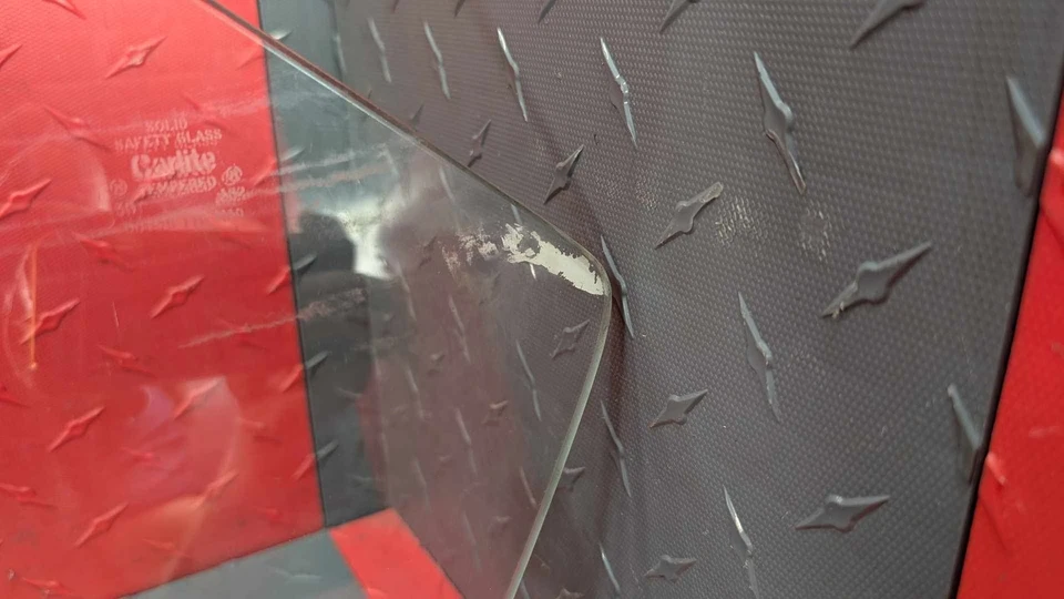 1972 - 1976 年福特 Tornio 2dr 右握乘客门玻璃/窗户 原始设备制造商 漂亮 — 第 4/4 张图片