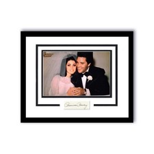 Priscilla Presley Autographed Signed 11x14 Framed Photo Elvis Presley Wife ACOA