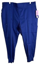 Landau Proflex Jogger Scrub Pants 2XL Galaxy Blue Cargo Stretch NWT Medical