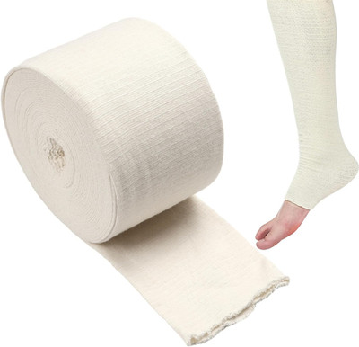 Tubular Elastic Bandage 3 x 26ft Washable Compression Support Wrap for Arms Legs