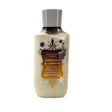 Bath Body Works Snowflakes Cashmere Daily Nourishing Body Notion 8 oz " NEW"