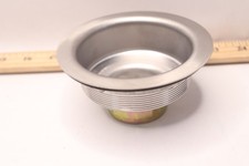 Glacier Bay Standard Post Sink Strainer in Brushed Steel 3/4" -Missing Strainer