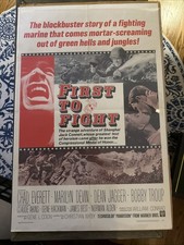 First to Fight 1967 Chad Everett Dean Jagger Gene Hackman War 27x41 Movie Poster
