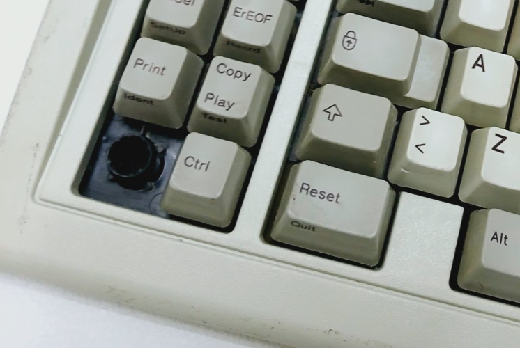 Vintage IBM Terminal Keyboard Model M - Plt No F1 - For Parts only