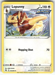 Lopunny 213/264 Fusion Strike Uncommon