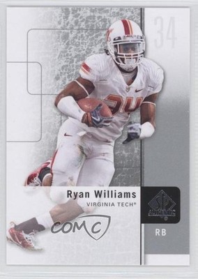 2011 SP Authentic Ryan Williams #97 Rookie RC 0h3