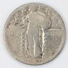 1927-S Standing Liberty Quarter AG details Silver SLQ 25c