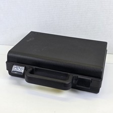 Clik Case Plastic 16 Cassette Tape Black Travel Carrying Storage  GC