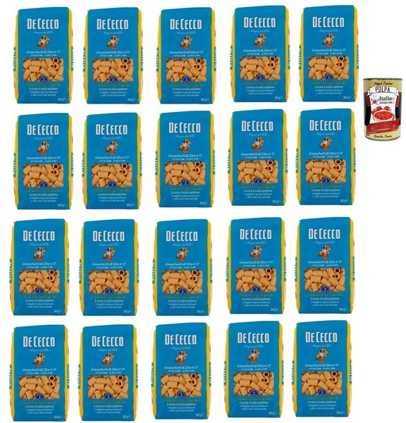 De Cecco Gnocchetti Di Zita N.37, Pasta Nudeln 20X500G+Polpa 400G-image