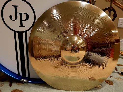1950s Vintage Zildjian 18" Crash-Ride Cymbal - Rare Factory Brilliant - Video!