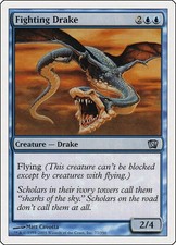 Fighting Drake - Foil LP MTG 8th Edition