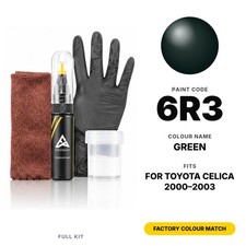 Touch Up Paint For Toyota Celica 6r3 Green Full Kit Exact Match Car Touch Up
