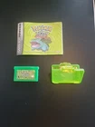 Nintendo Game Boy Advance GBA Pokemon Leaf Green US W/ Manual