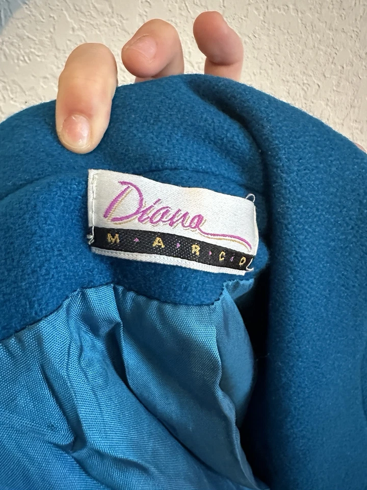 Vintage Diana Marco Coat Jacket Women’s Wool  - Image 3 of 4