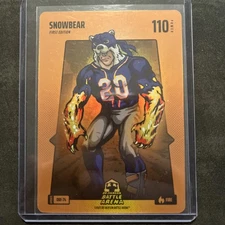 Bo Jackson Battle Arena Orange Battle Foil "Snowbear"