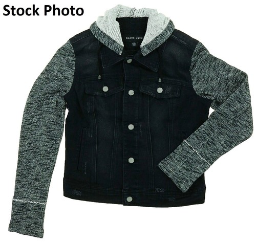Black Rivet Women's Button Closure 