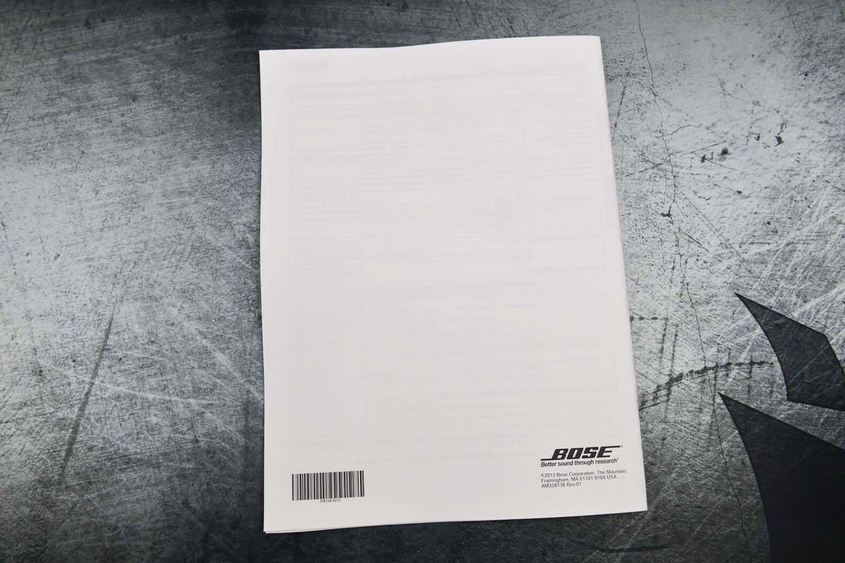 New Bose Companion 5 Multimedia speaker System Operating