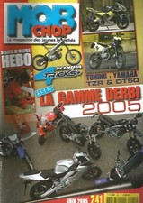 MOB CHOP N°241 YAM TZR & DT50 / SCORPA TRICKS / GAMME DERBI 2005 / TUNING SMX