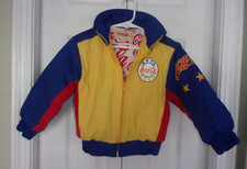 Vintage Youth Coca Cola Jacket Zip Front Size 4