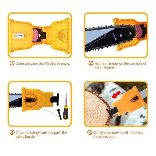 Kettensägen Schärfgerät Power Sharp-Kettensägen Kettenschärfen Für Kettensäge.DE - Bild 5 von 23