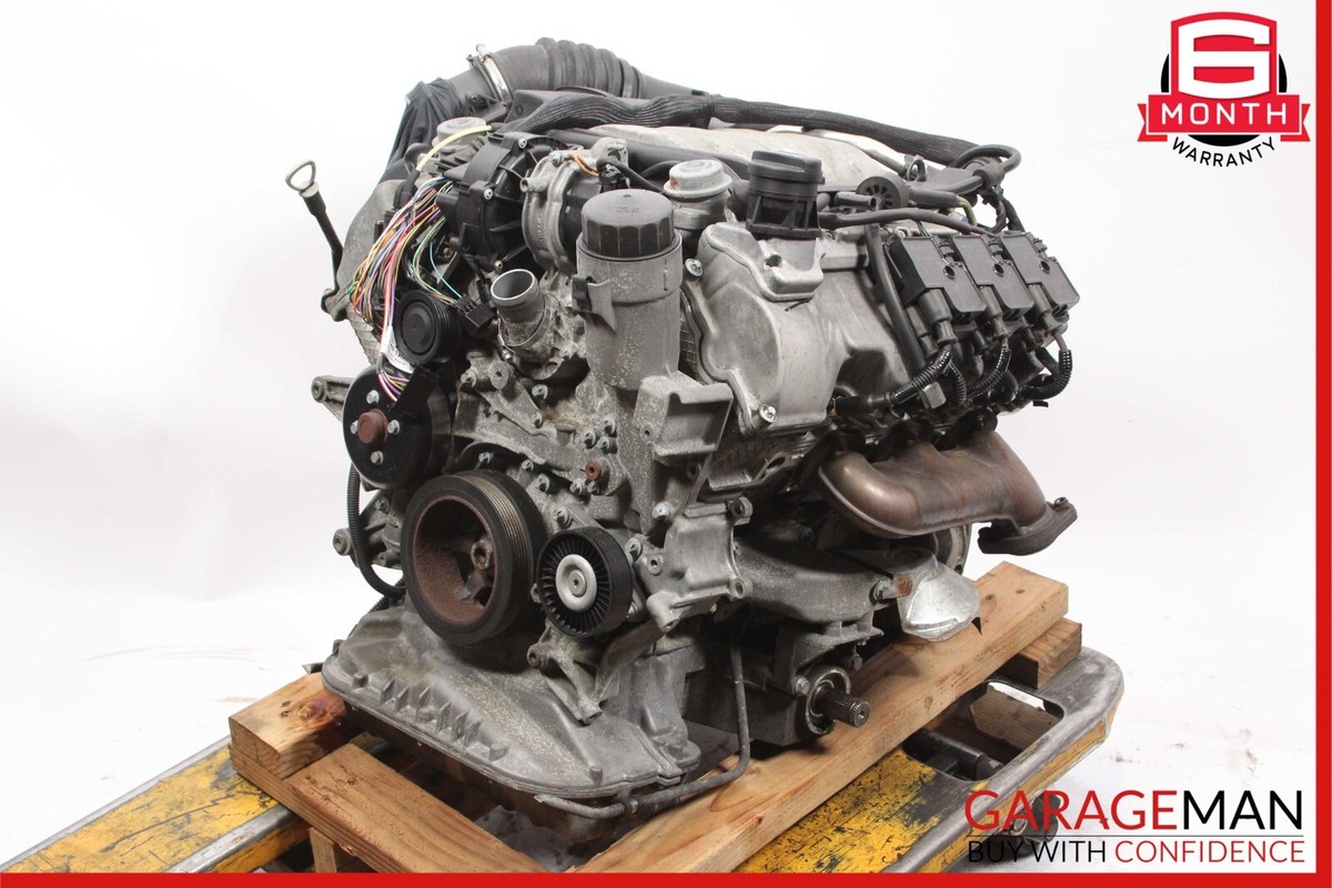 98-02 Mercedes W210 E320 3.2L V6 4Matic Engine Motor Block 