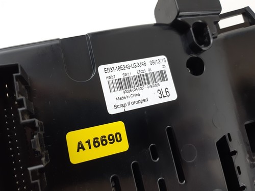 FORD RANGER RADIO CLIMATE CONTROL PANEL EB3T-18E243-LG / A16690 - Picture 7 of 7