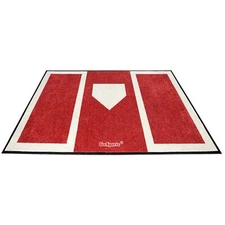 	GoSports Baseball and Softball Hitting Mat for Batting Stance Practice - 6 x 4	