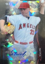 2014 Bowman Sterling Prospect Autographs#BSPA-SN Sean Newcomb Black Atomic /10