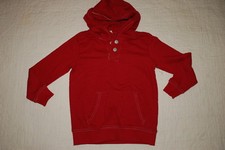 Boys Hooded Sweatshirt BRICK RED / MAROON PULLOVER HOODIE Pouch Pocket SIZE S