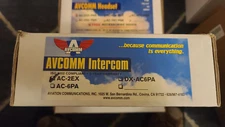 Avcomm AC-2EX Intercom PLUS Avcomm AC-2XM 4 Place Expansion Module