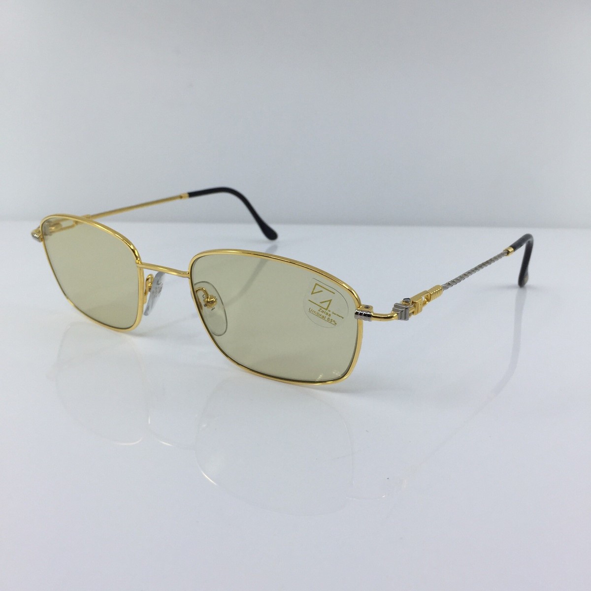 New Vintage FRED Lunettes Falkland Sunglasses C. 001 Gold  display picture 2