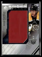 2021-22 SP Game Used 2021 NHL Stanley Cup Playoffs Banner Year Relics David