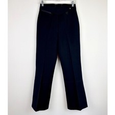 Obermeyer Vintage Black Wool Blend Ski Pants
