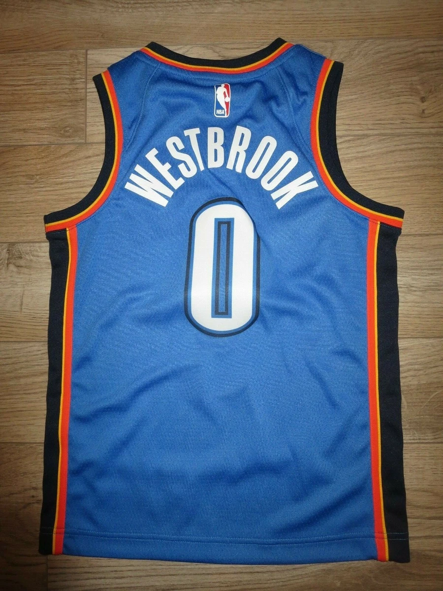 Nike NBA Boys Youth (8-20) Oklahoma City Thunder Russell Westbrook