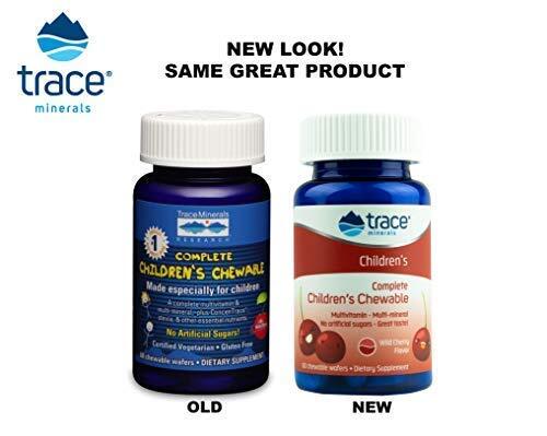 Trace Minerals | Complete Children's Chewable Tablets | Well-rounded Multivit...