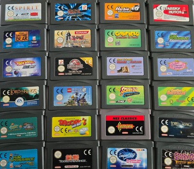 Nintendo GBA Gameboy Advance Spiele Pokemon Zelda Super Mario Metroid Castlev